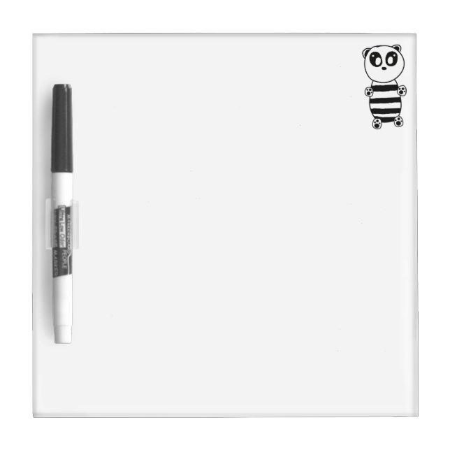 Panda Kids  Dry Erase Board (Front)