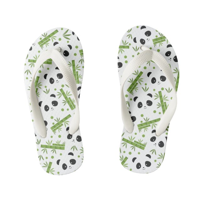 Panda Kids Flip Flops (Footbed)