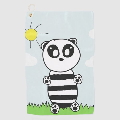 Panda Kids  Golf Towel