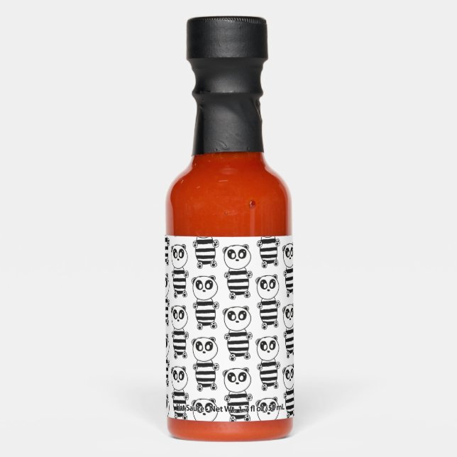 Panda Kids    Hot Sauces (Front)