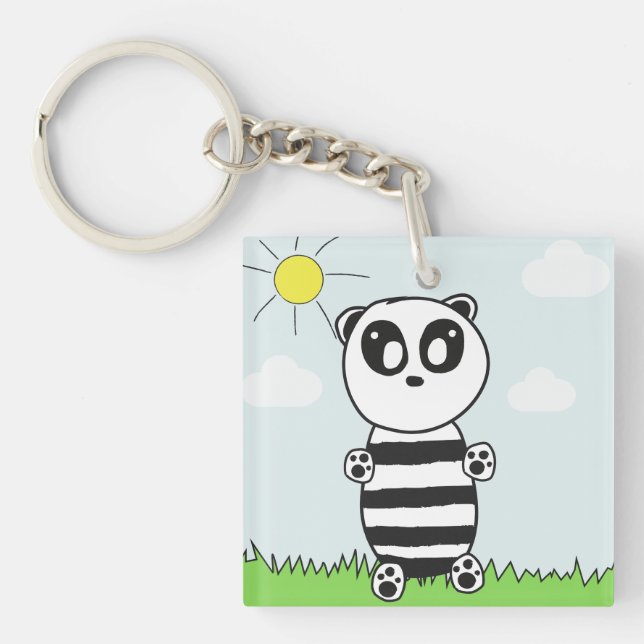 Panda Kids   Keychain (Front)