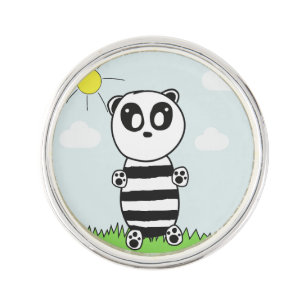 Panda Kids Lapel Pin