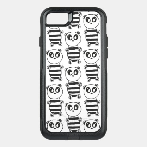 Panda Kids    OtterBox Commuter iPhone SE87 Case