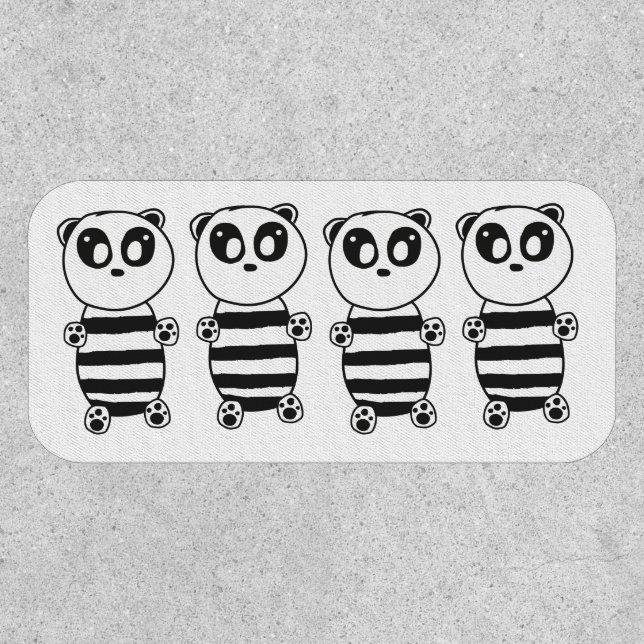 Panda Kids    Patch (Front)