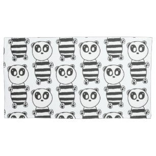 Panda Kids Pillow Case