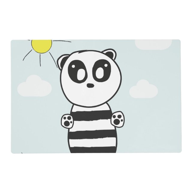 Panda Kids   Placemat (Front)