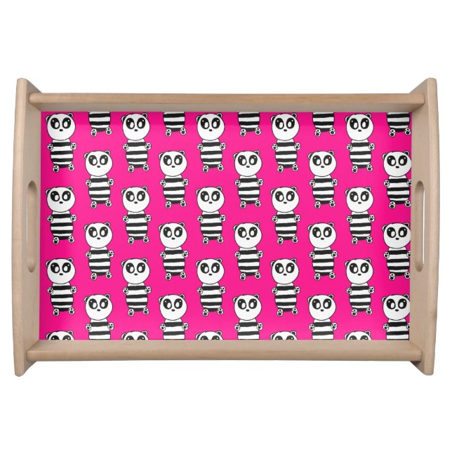 Panda Kids  Serving Tray (Front)