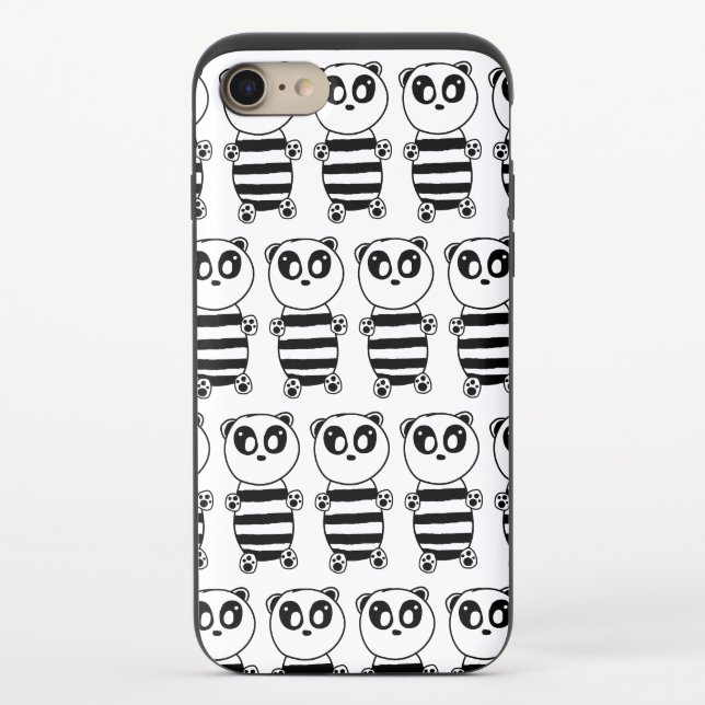 Panda Kids  Uncommon iPhone Case (Back)