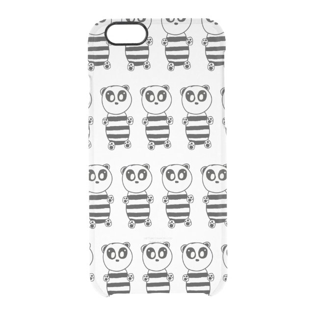 Panda Kids   Uncommon iPhone Case (Back)