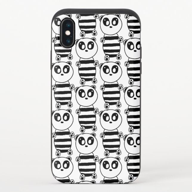 Panda Kids  Uncommon iPhone Case (Back)