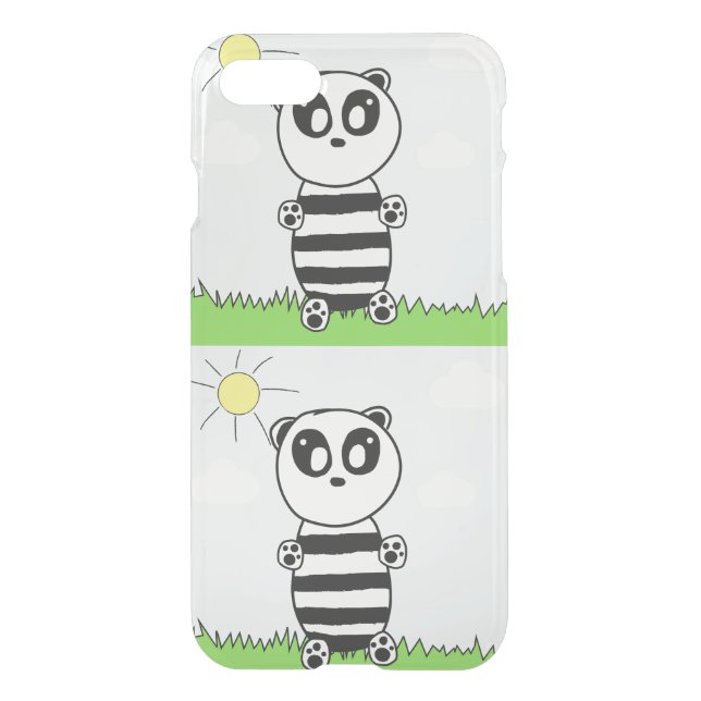 Panda Kids   Uncommon iPhone Case (Back)