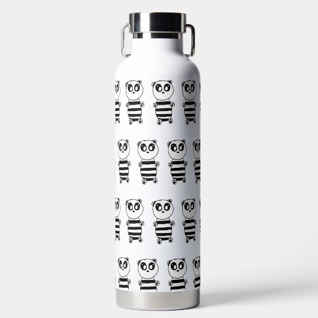Panda Kids   Water Bottle (Front)