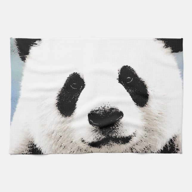 Panda Kitchen Towel (Horizontal)