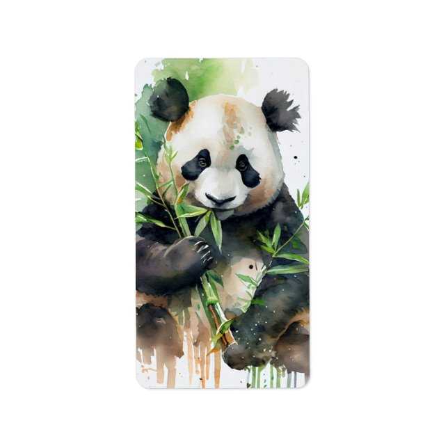 PANDA LABEL (Front)