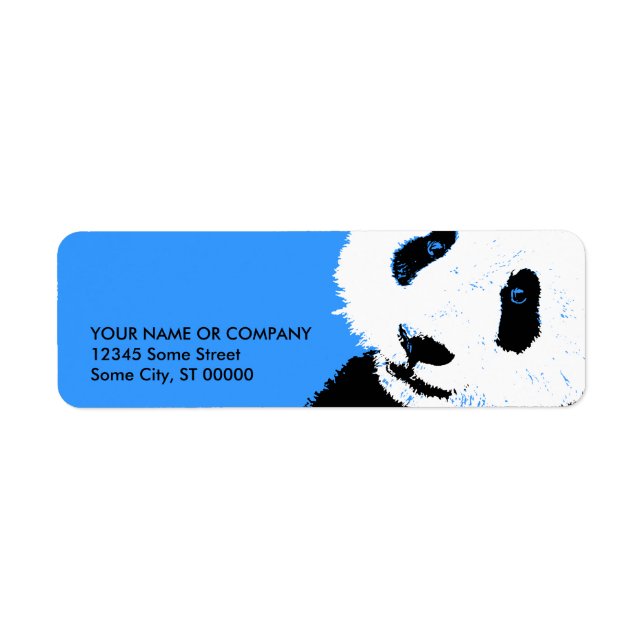 panda. label (Front)