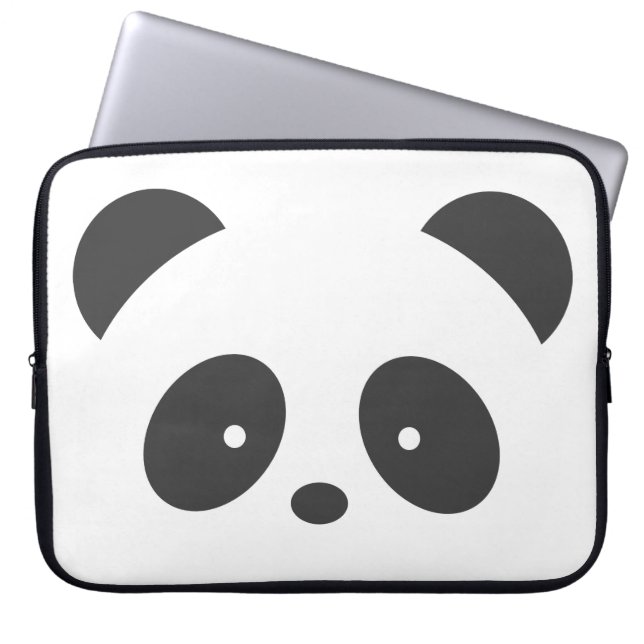 Panda laptop sleeve (Front)