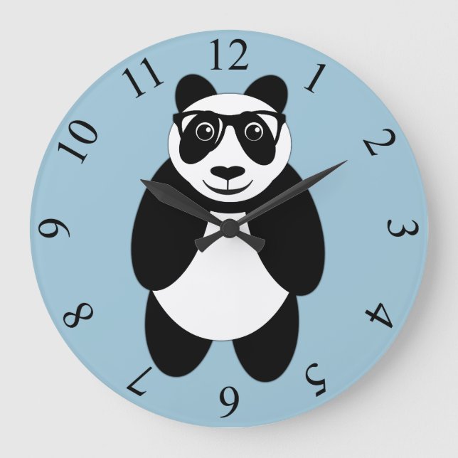 Panda Large Clock (Front)