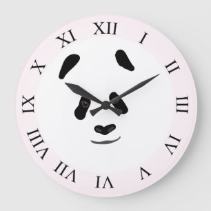 Panda Large Clock