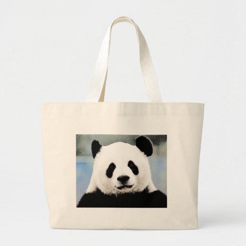 Panda Large Tote Bag