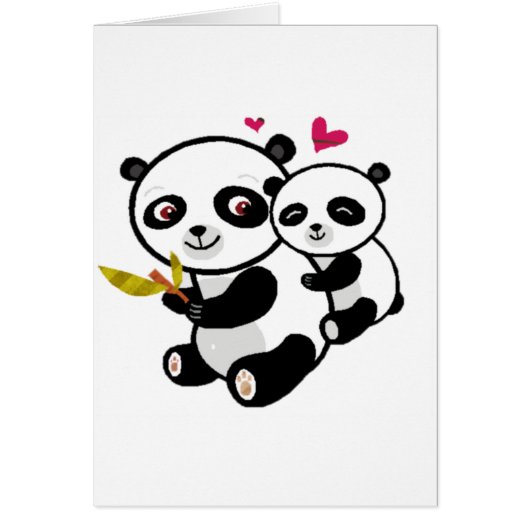Panda Love <3 Cards (Front)