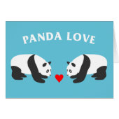 Panda Love (Blue) (Front Horizontal)