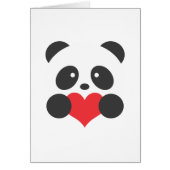 Panda love card (Front)