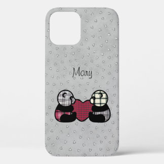 Panda Love iPhone 12 Case