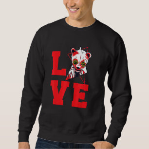 Panda Love Cute Pandas Animal  Bamboo Sweatshirt