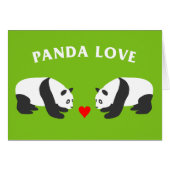 Panda Love (Green) (Front Horizontal)
