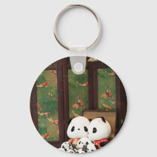 Panda Love Keychain