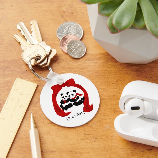 Panda Love Keychain (Desk)