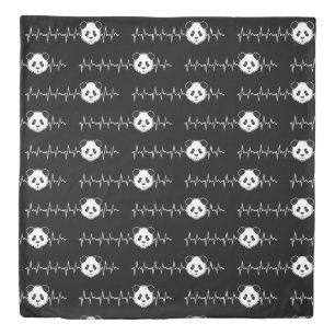 Panda Lover Duvet Cover