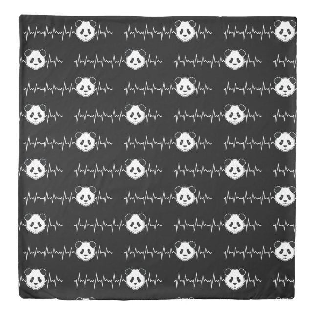 Panda Lover Duvet Cover (Front)