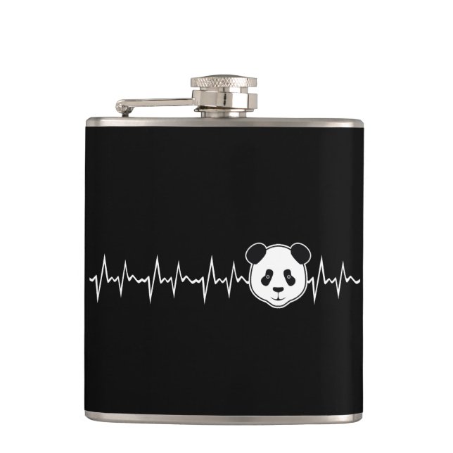 Panda Lover Flask (Front)