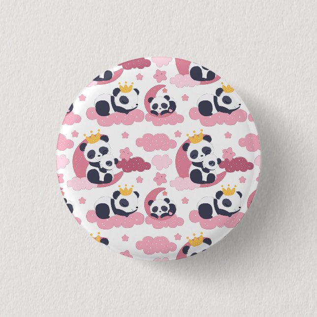 Panda Lover | I Am Nicknamed As Panda Button (Front)