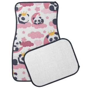 Panda Lover   I Am Nicknamed As Panda Car Floor Mat
