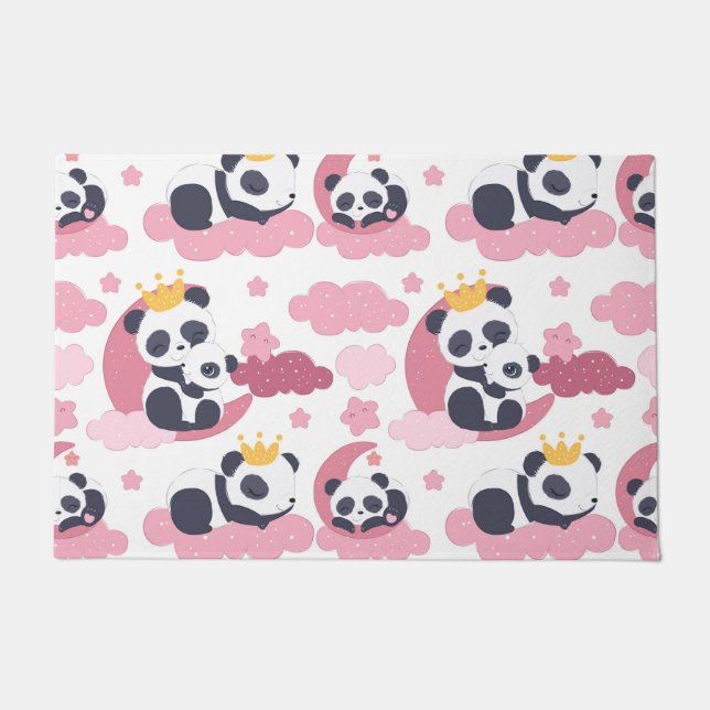 Panda Lover | I Am Nicknamed As Panda Doormat (Front)