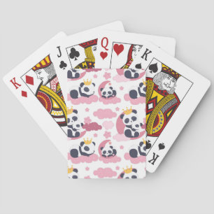 Panda Lover I Am Nicknamed As Panda Poker Cards
