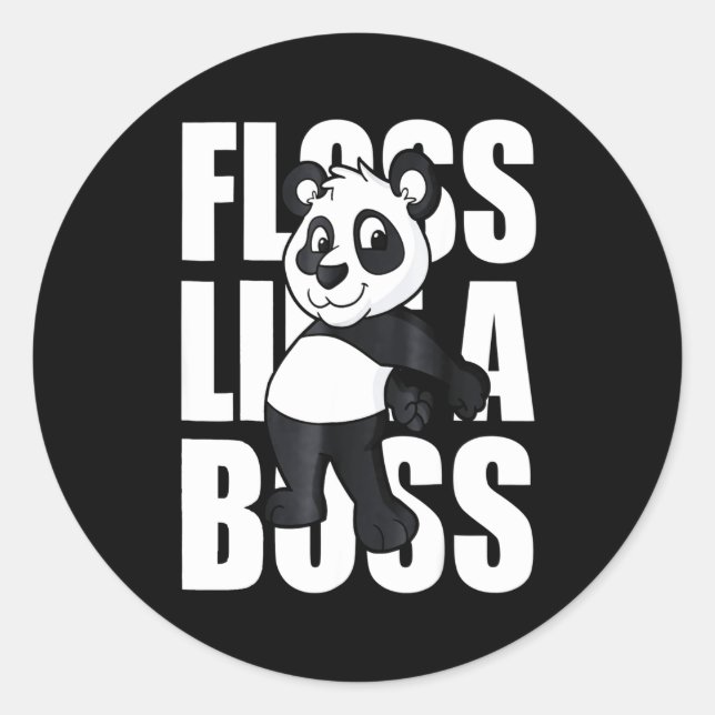 Panda Lover | Keep Calm And Love Panda Classic Round Sticker (Front)