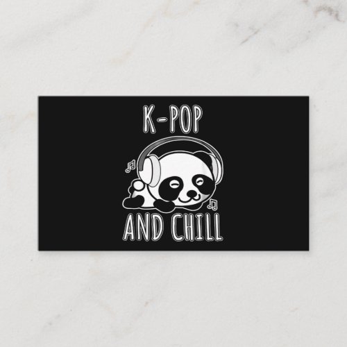 Panda Lover  Keep Calm And Love Panda Enclosure Card