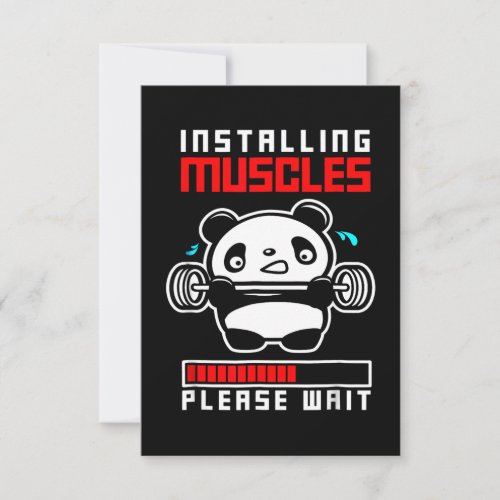 Panda Lover  Keep Calm And Love Panda Thank You Card