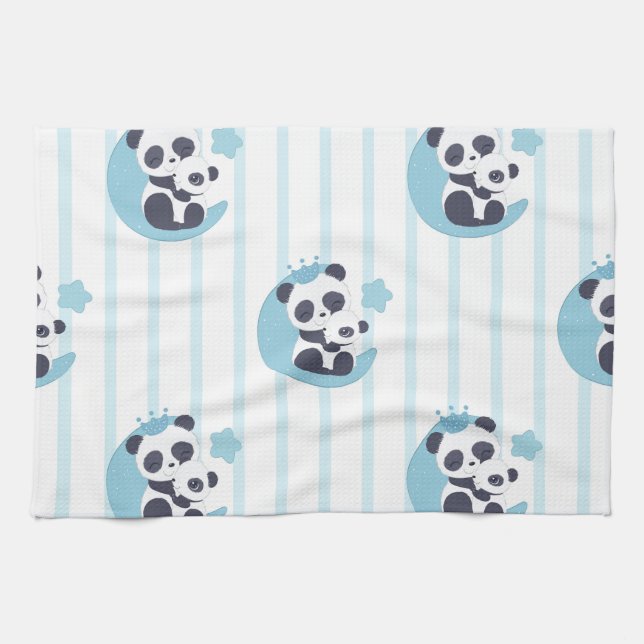 Panda Lover | Life Is Better With A Panda Kitchen Towel (Horizontal)