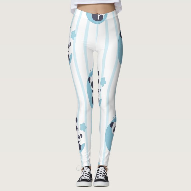 Panda Lover | Life Is Better With A Panda Leggings (Front)
