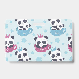 Panda Lover The Panda Is A Nasty Animal Badge