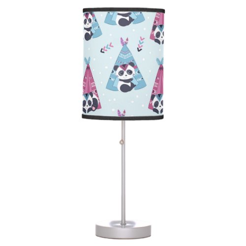 Panda Lover  To Be Like Panda Table Lamp