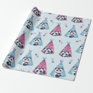 Panda Lover To Be Like Panda Wrapping Paper