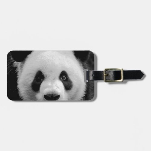 Panda Luggage Tag