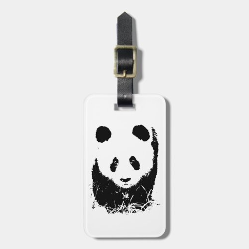 Panda Luggage Tags