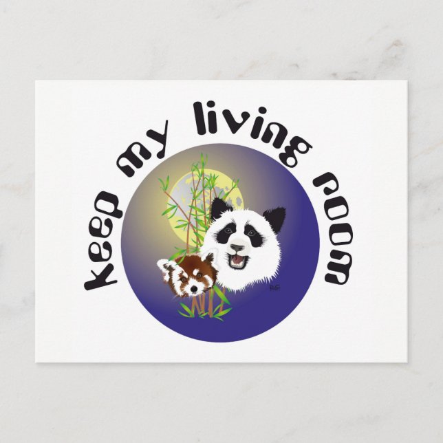 Panda Meeting postcard (Front)