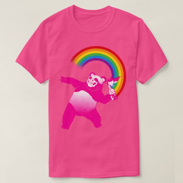 Panda Molotov T-Shirt (Design Front)